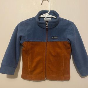 Unisex 2t zip up fleece Columbia